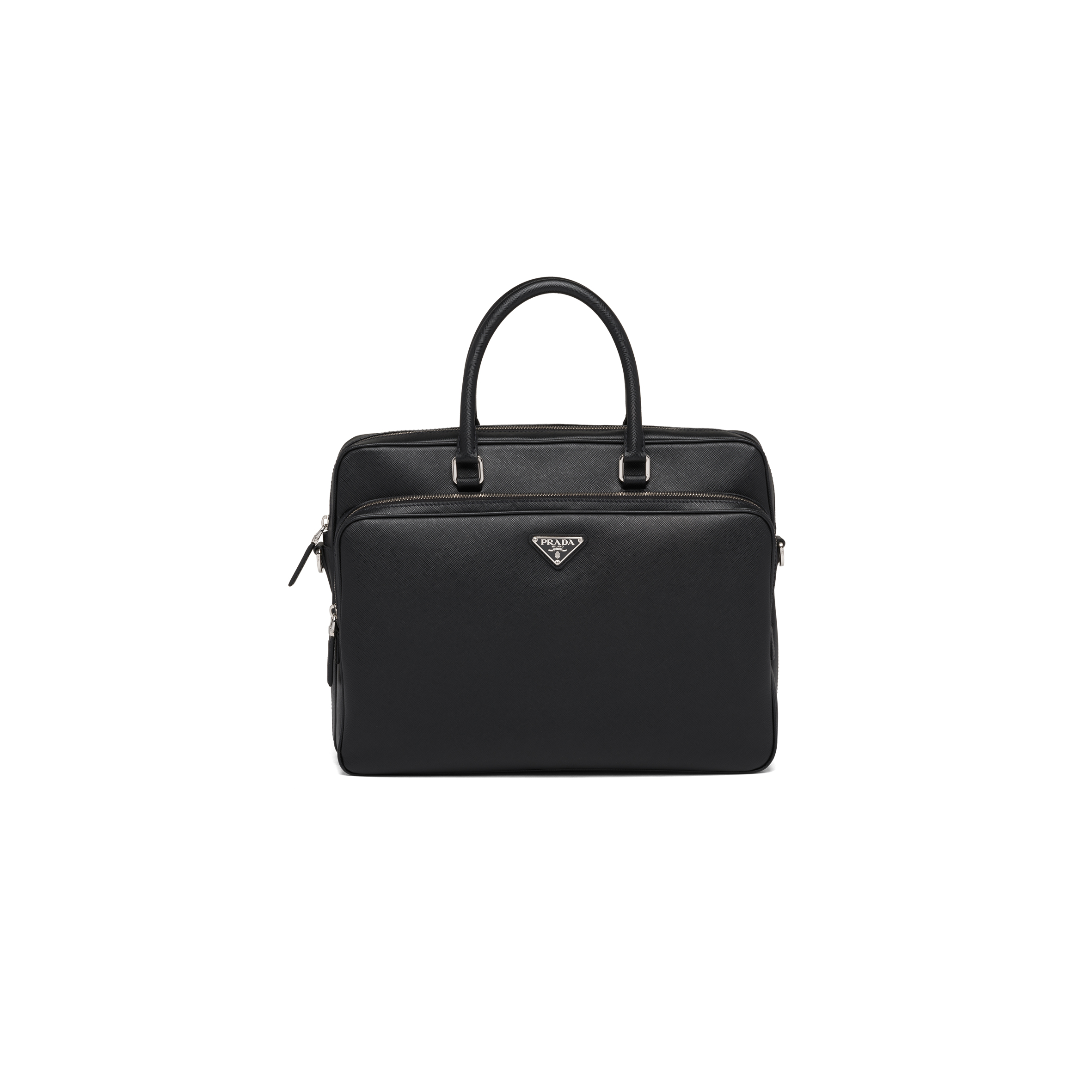Pra*a saffiano briefcase 2ve021 (37*28*8.5cm)